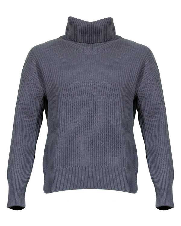 Purotatto - Ribbed Wool-Cashmere Turtleneck