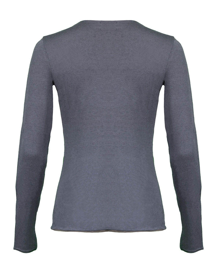 Purotatto - Ultra Soft Modal Blend Pullover Charcoal