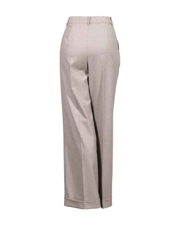 Purotatto - Wide Leg Cuffed Pant
