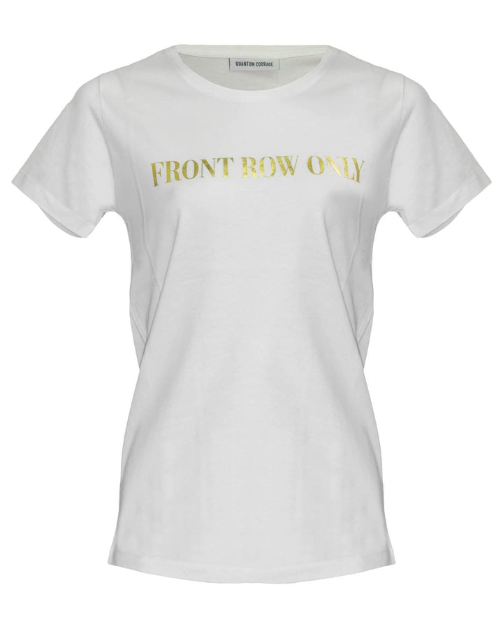 Quantum Courage - Front Row Only Tee White