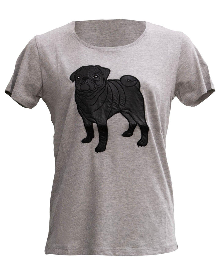 Quantum Courage - Pug Applique Tee
