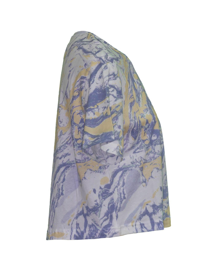 Rails - Boxy Marble Print T-Shirt