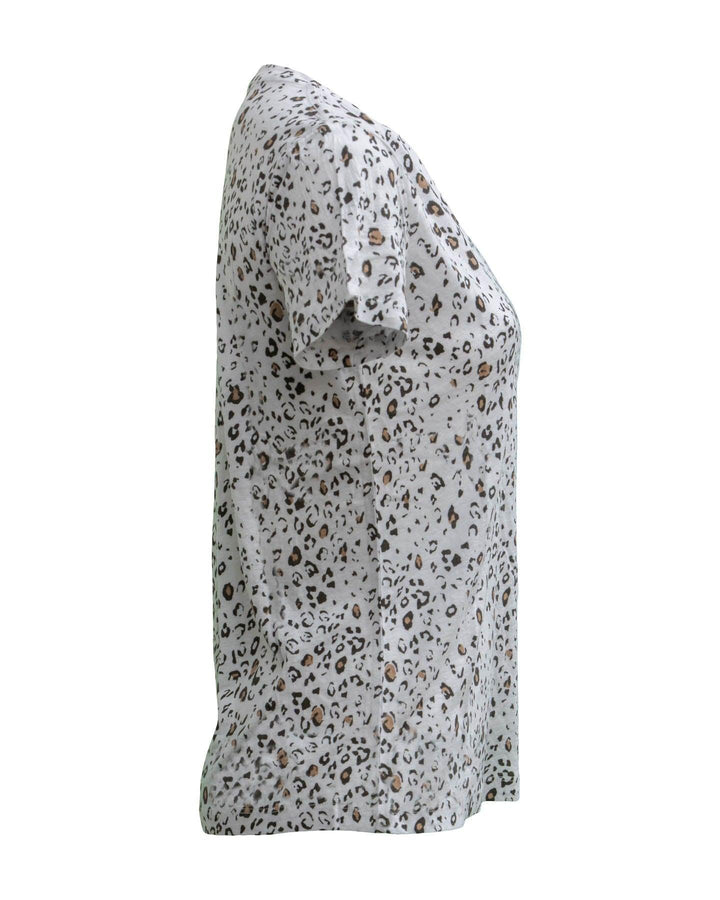 Rails - Cara V-neck Tee-Leopard
