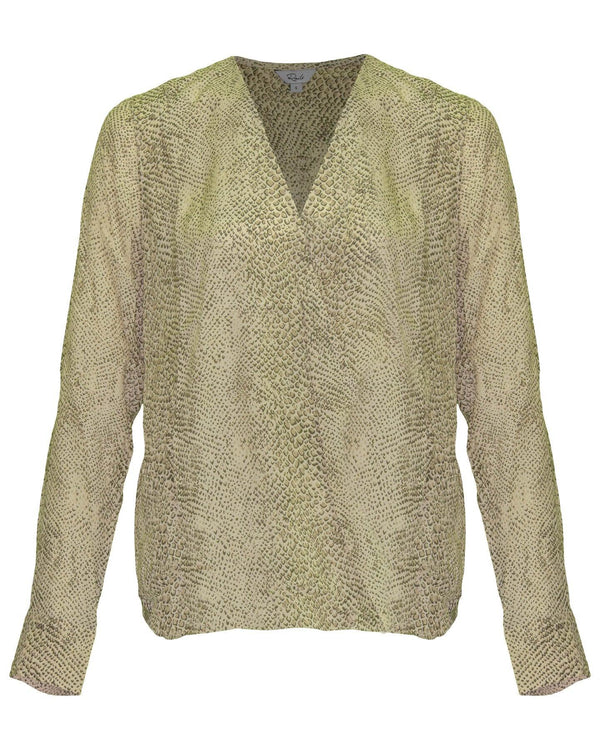 Rails - Hillary Snakeskin Print Top