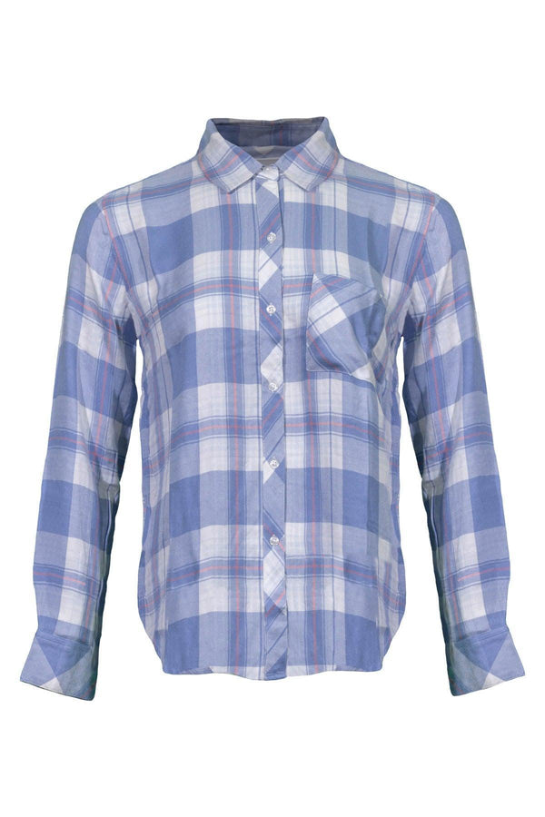 Rails - Hunter Blue Lake Coral Shirt