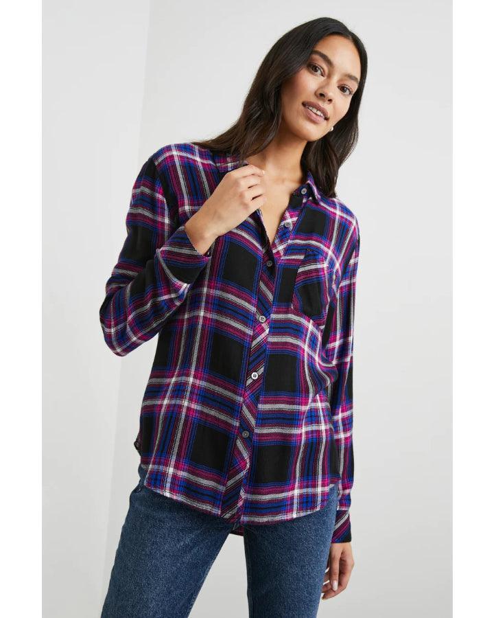 Rails - Hunter Electric Blue Shirt