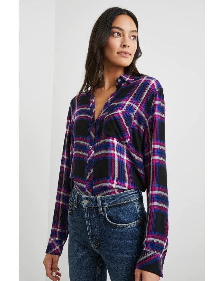 Rails - Hunter Electric Blue Shirt