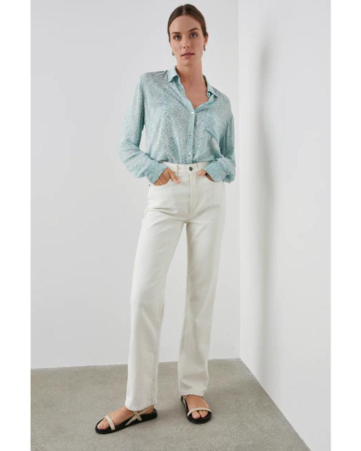 Rails - Josephine Mint Boa Shirt