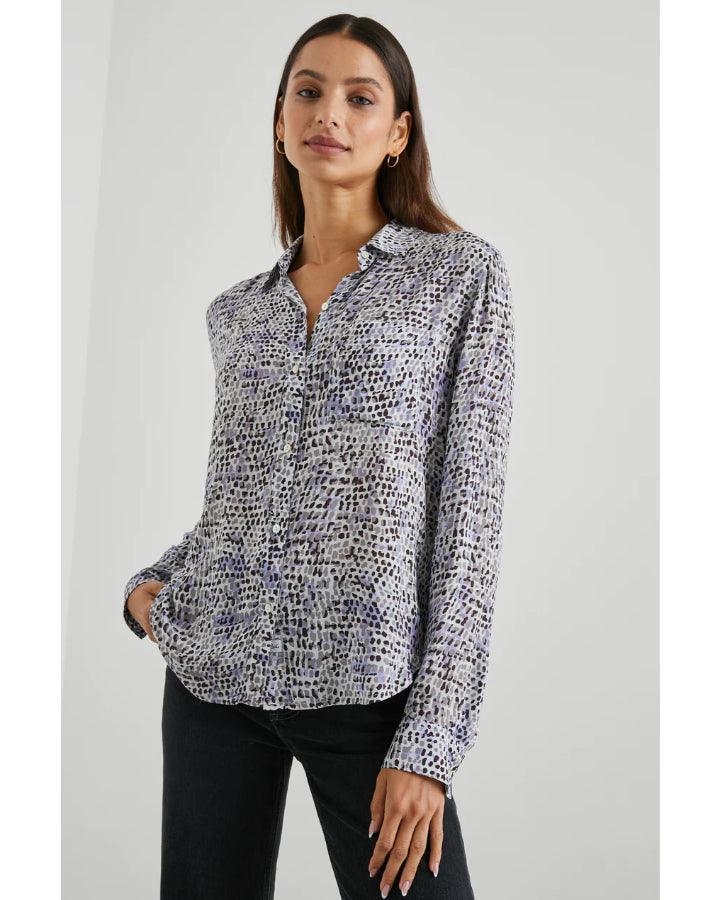 Rails - Josephine Reptile Print Shirt