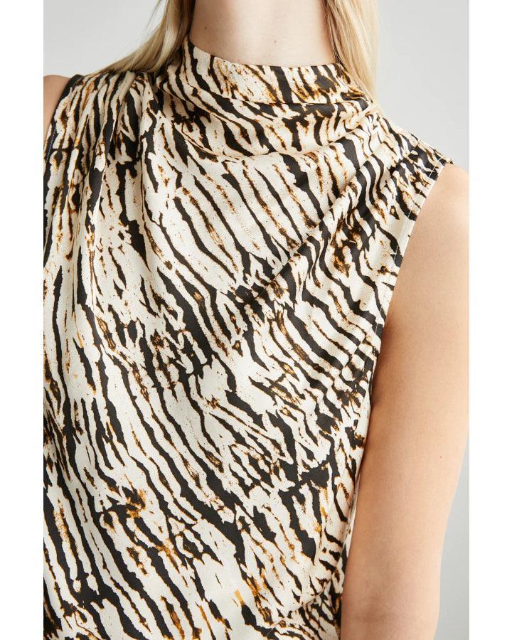 Rails - Kaleen Ikat Satin Crepe Tank Top