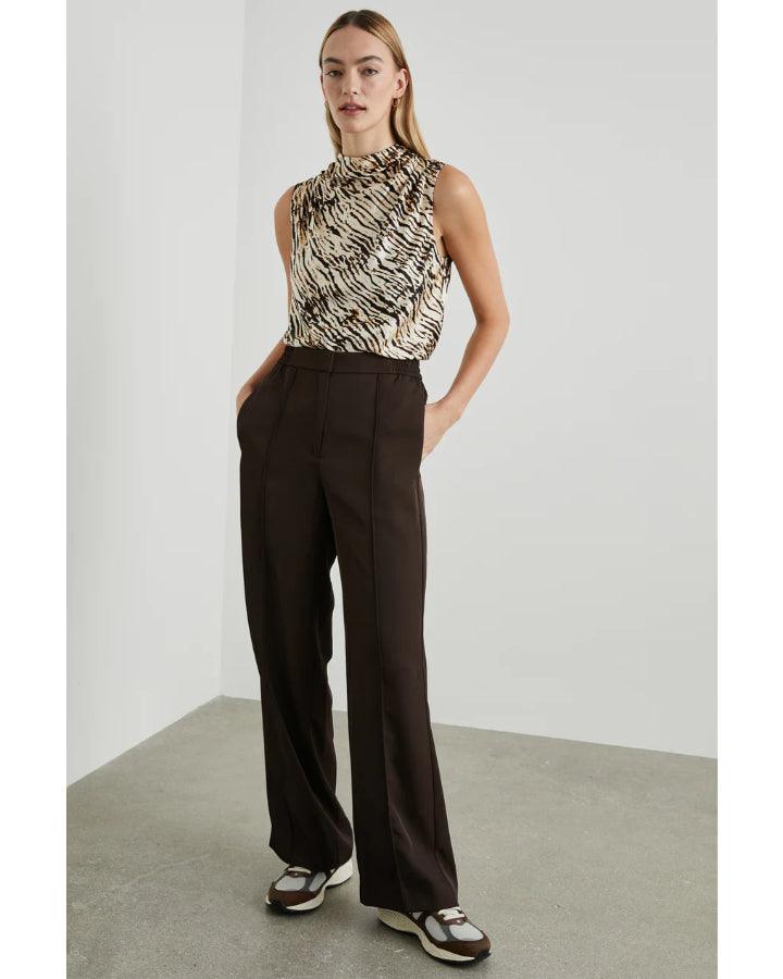Rails - Kaleen Ikat Satin Crepe Tank Top