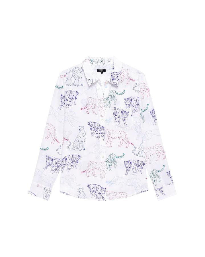 Rails - Kate Jewel Wildcats Silk Shirt