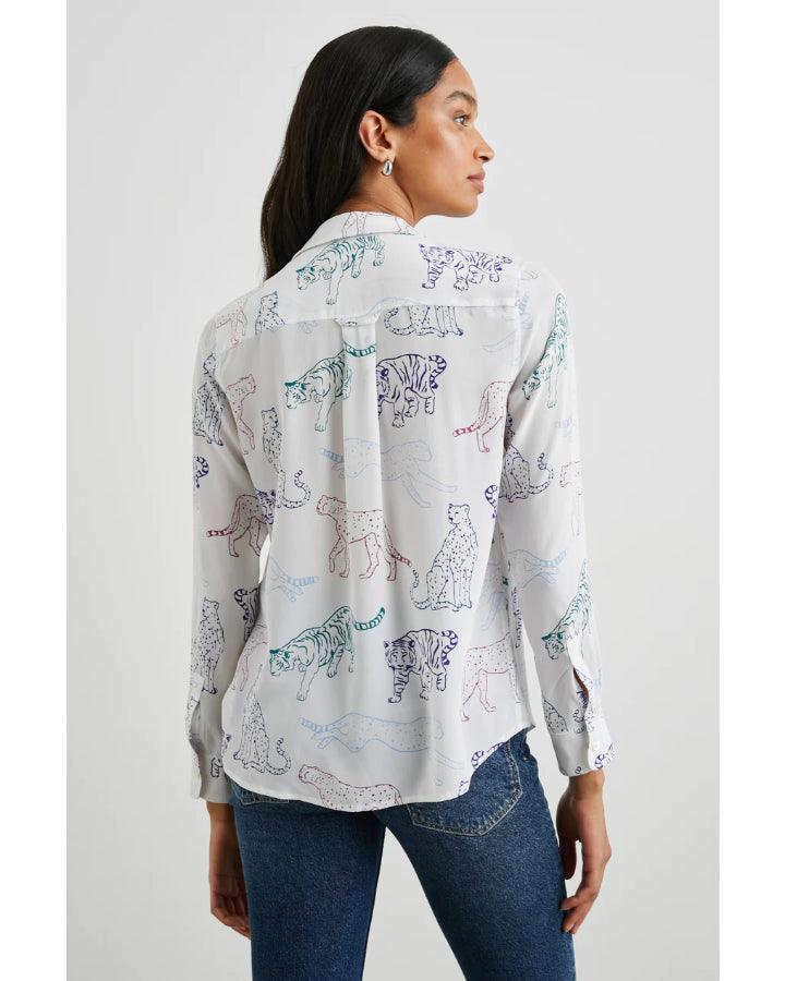 Rails - Kate Jewel Wildcats Silk Shirt