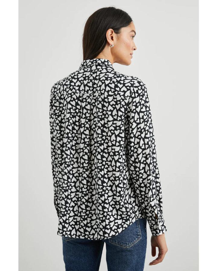 Rails - Kathryn Heart Print Blouse