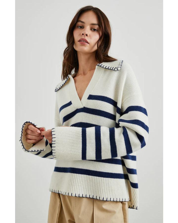 Rails - Rails Athena Stripe Cashmere Pullover