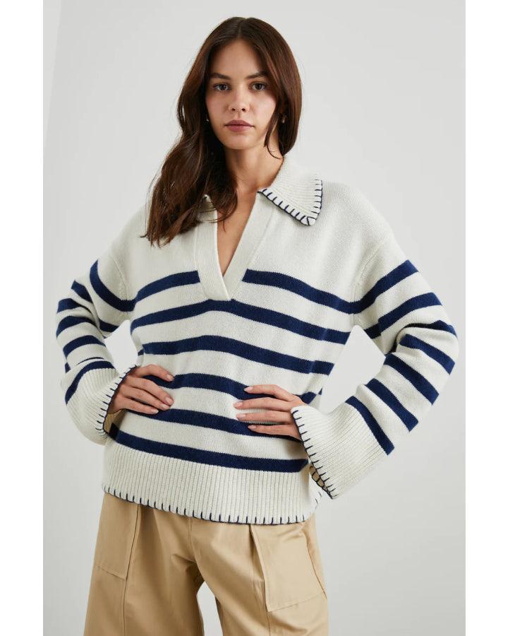 Rails - Rails Athena Stripe Cashmere Pullover