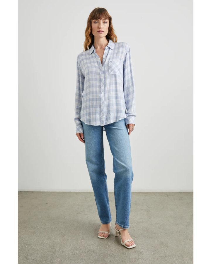 Rails - Rails Hunter Plaid Baby Blue Shirt