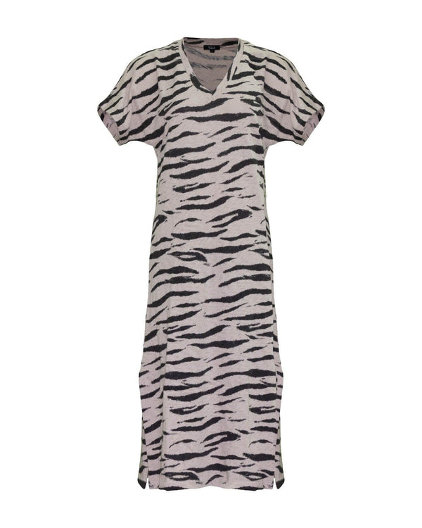 Rails - Ren-Beige Watercolor Tiger Dress