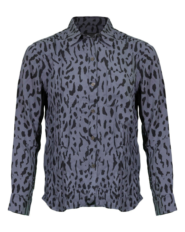 Rails - Rocsi Cheetah Shirt Charcoal