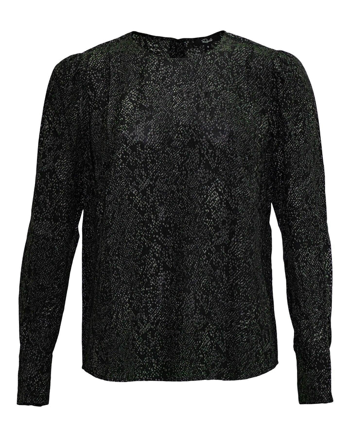 Rails - Roslyn Python Print Blouse