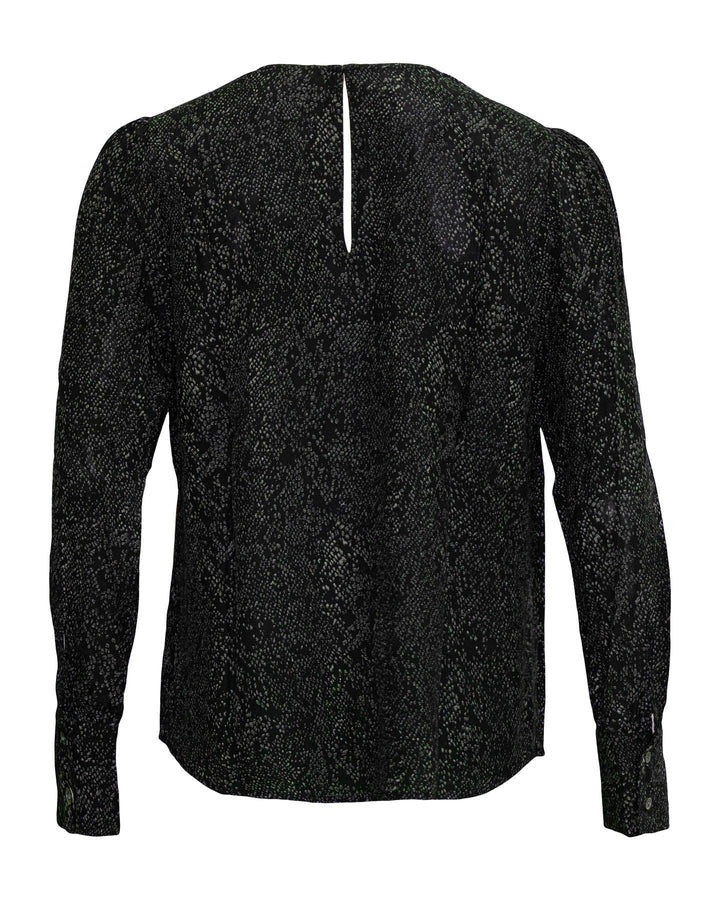 Rails - Roslyn Python Print Blouse