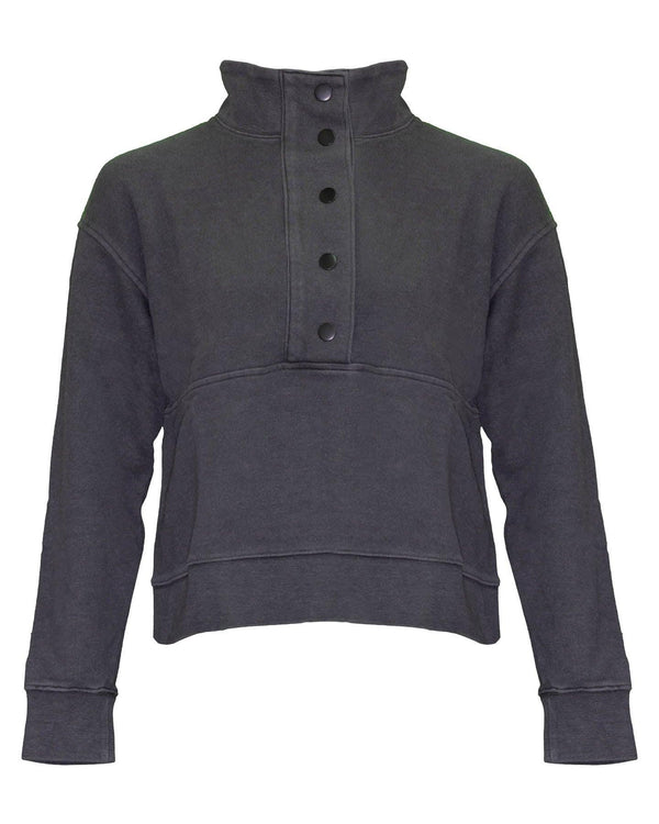 Rails - Simon Button Neck Sweatshirt