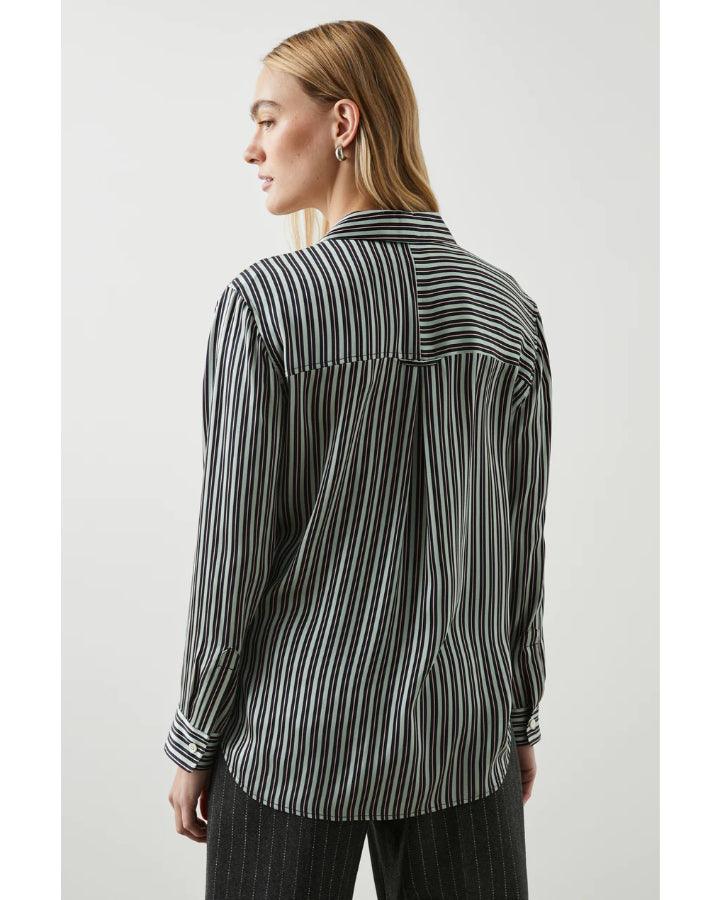 Rails - Spencer Aspen Stripe Silk Shirt