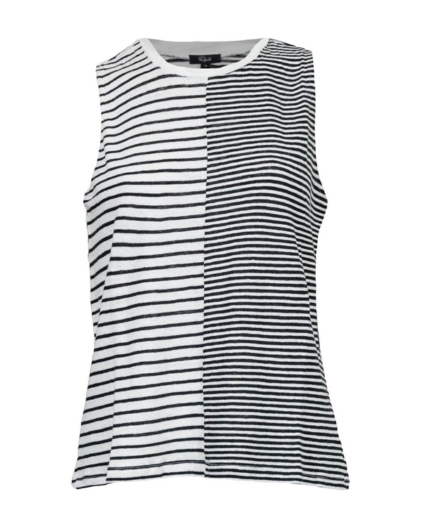 Rails - Split Stripe Tank Top