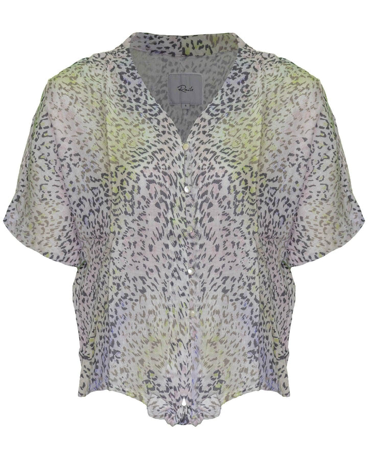 Rails - Thea Rainbow Cheetah Shirt