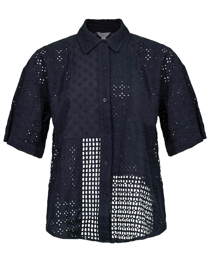 Rails - Yuri Eyelet Mix Shirt