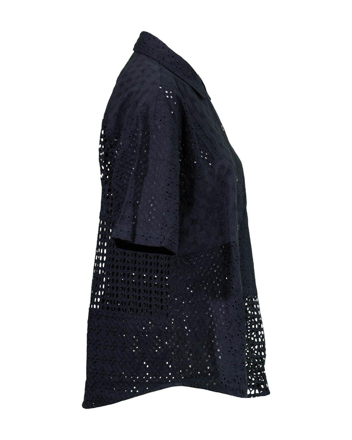 Rails - Yuri Eyelet Mix Shirt