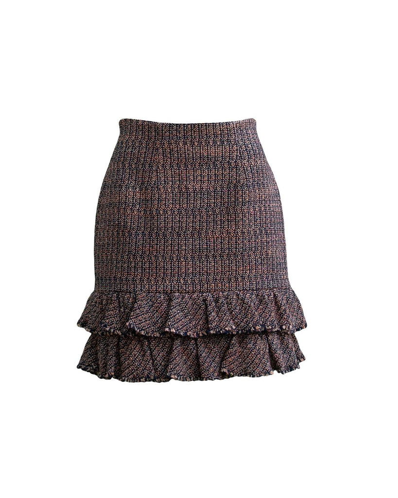 Rebecca Taylor - Tweed Ruffle Skirt