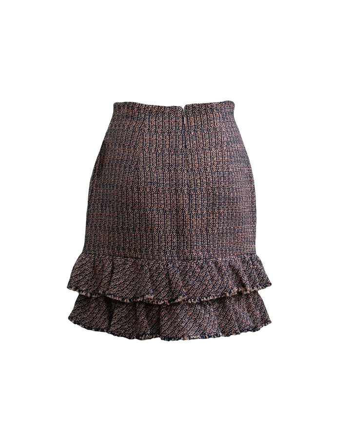 Rebecca Taylor - Tweed Ruffle Skirt