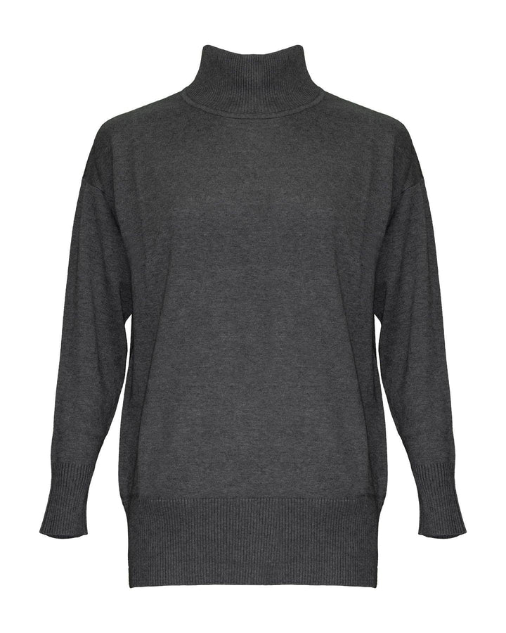 Repeat - Cotton Blend Funnel Tunic