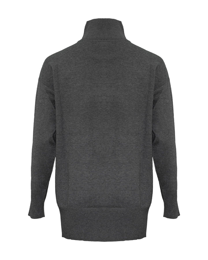 Repeat - Cotton Blend Funnel Tunic
