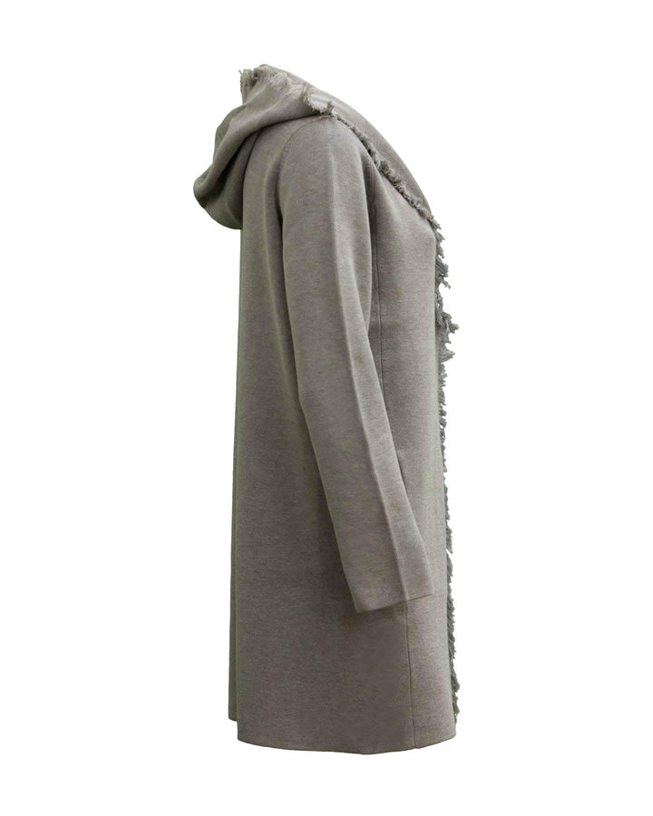 Repeat - Fringe Hooded Cardi