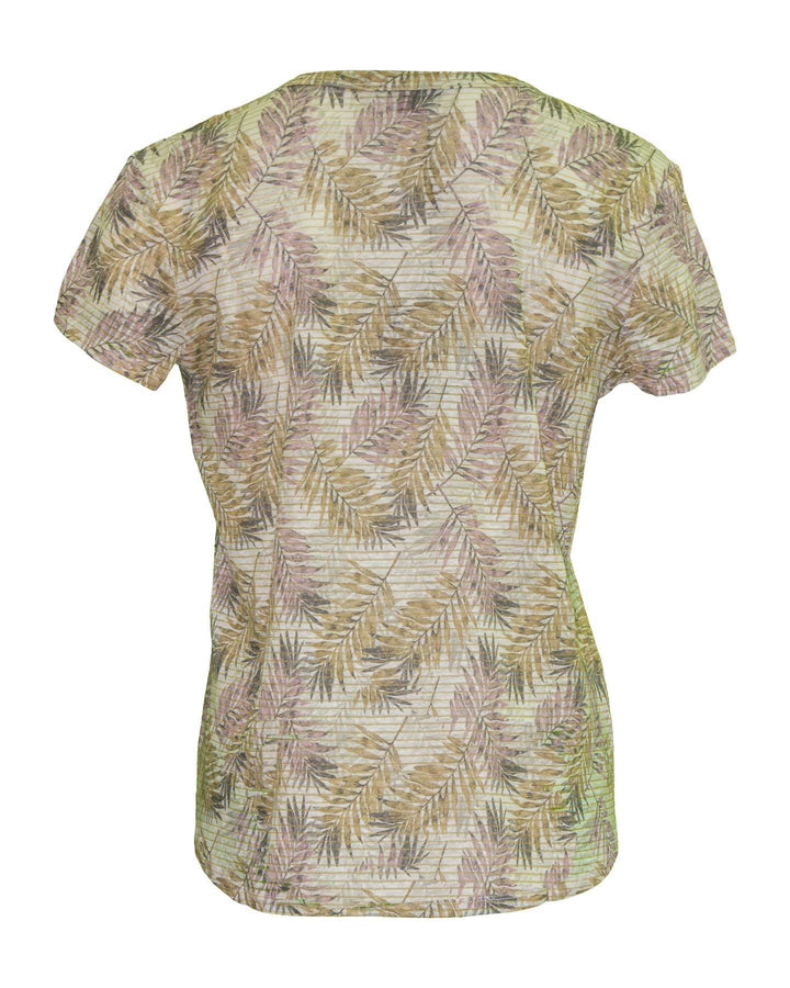 Repeat - Leaf Print T-Shirt