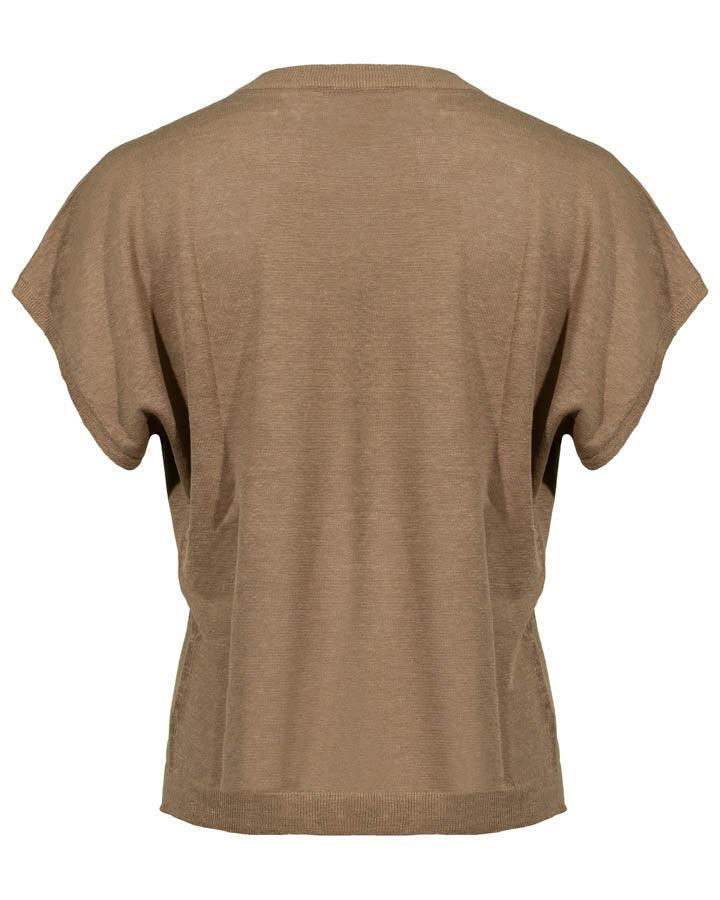 Repeat - Linen Cap Sleeve Pullover