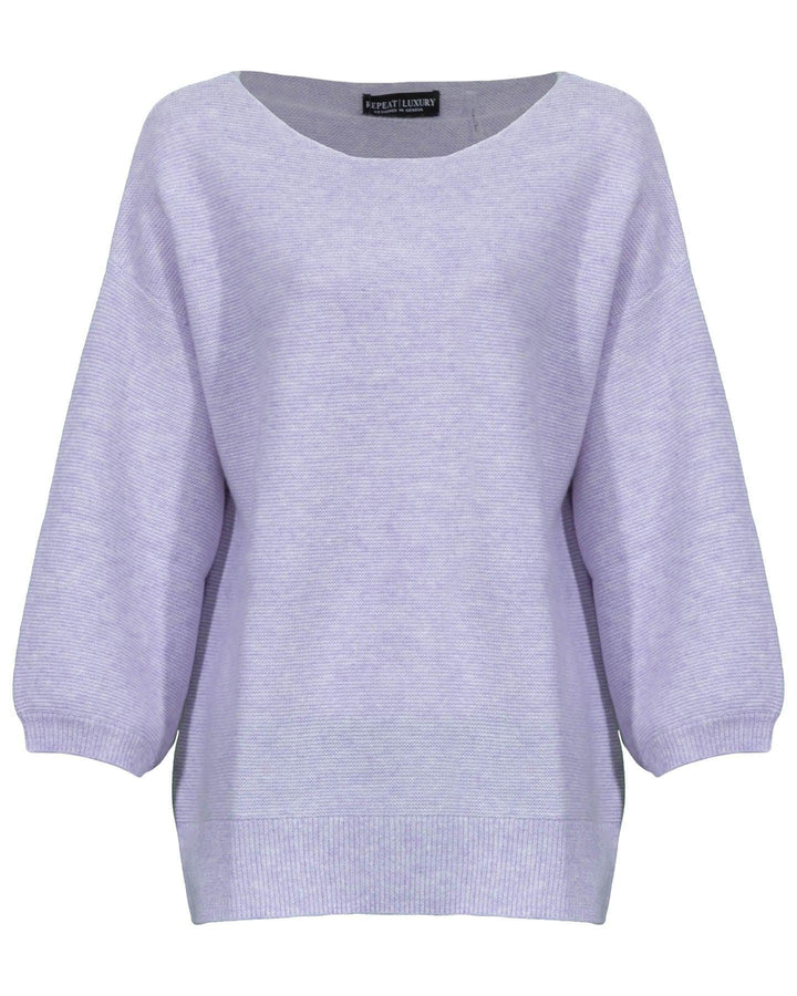 Repeat - Two Tone Cashmere Pullover