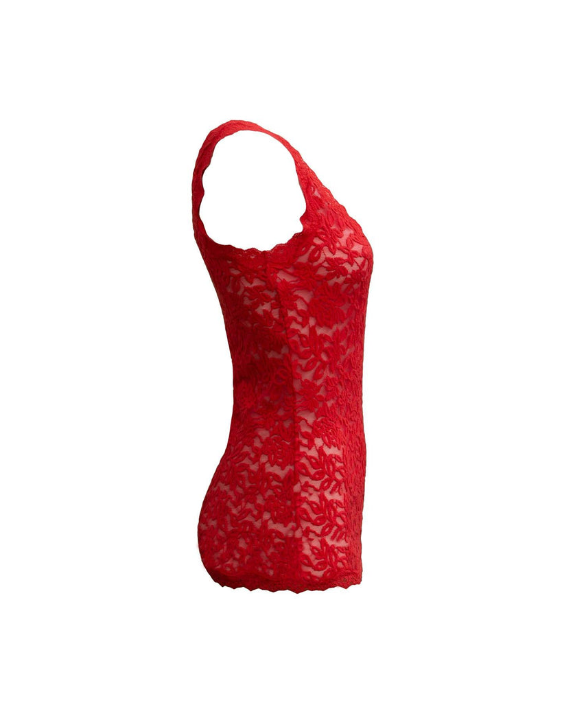 Rosemunde - Lace Camisole in Strawberry