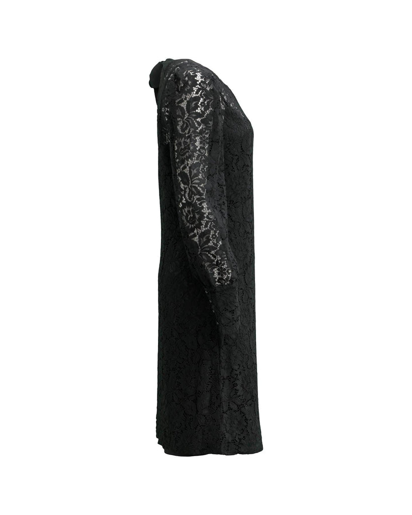 Rosemunde - Lace Long Sleeve Dress in Black