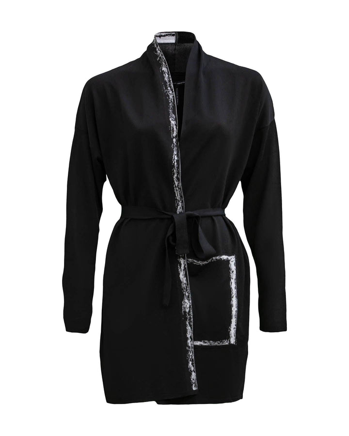 Sarah Pacini - Cardi with Pocket Trim