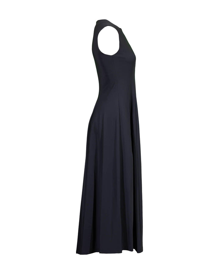 Sarah Pacini - Flared Sleeveless Maxi Dress