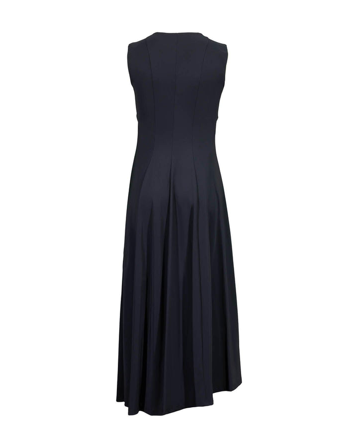 Sarah Pacini - Flared Sleeveless Maxi Dress