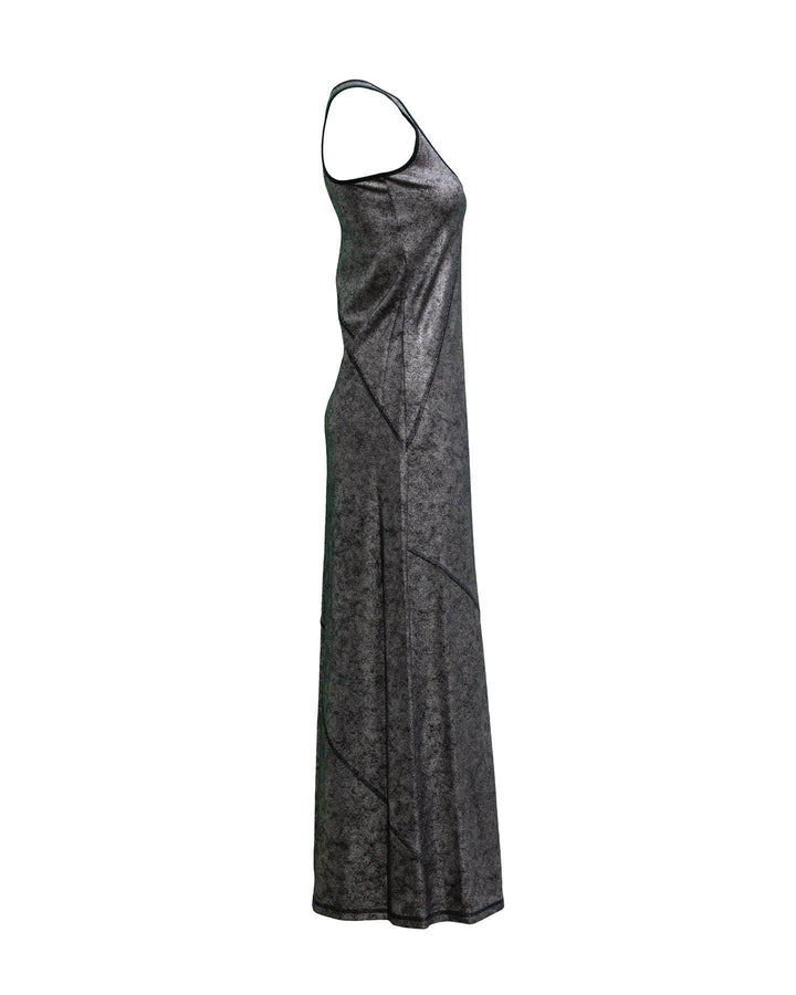 Sarah Pacini - Metallic Finish Long Dress