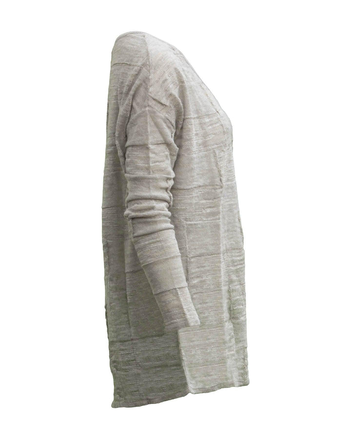 Sarah Pacini - Ribbed Linen Sweater