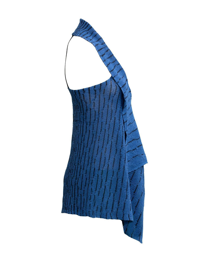 Sarah Pacini - Two-Tone Knit Vest