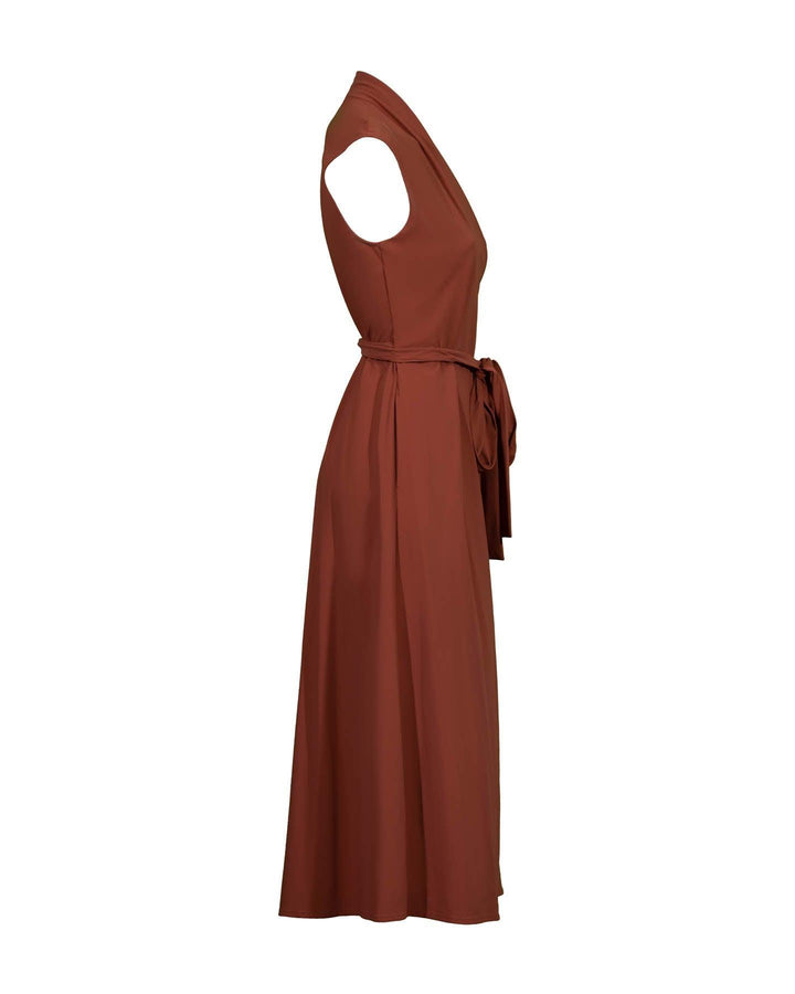 Sarah Pacini - V-Neck Wrap Dress