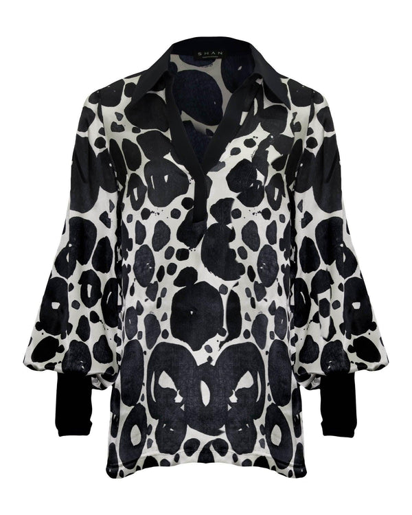 Shan - Lea Print Blouse