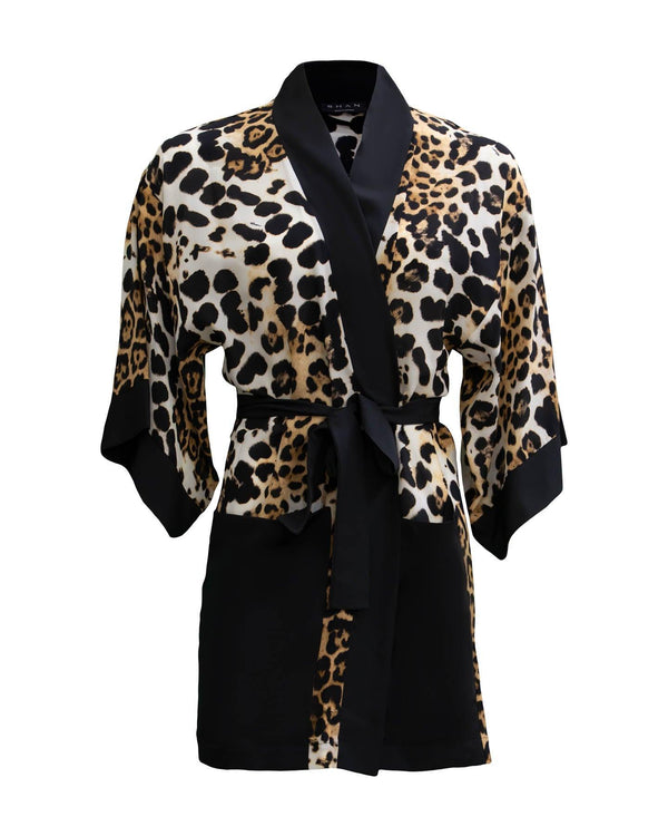 Shan - Leopard Print Kimono